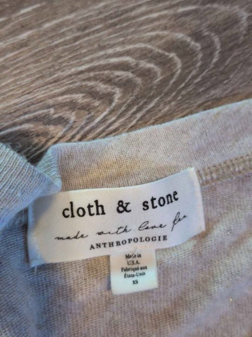 Cloth & Stone Ruffle Sweatshirt - Picture 3 of 3